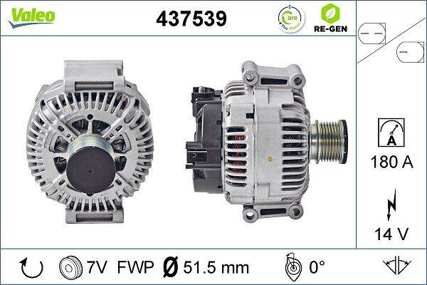 Valeo 437539 Generator