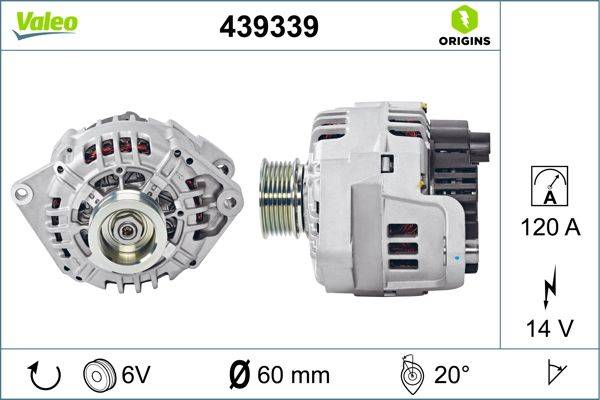 Valeo 439339 Generator