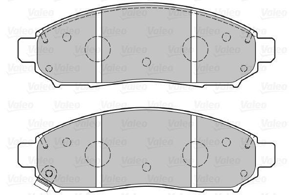 Valeo 301140 Bremsbelagsatz, Scheibenbremse