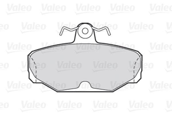 Valeo 301240 Bremsbelagsatz, Scheibenbremse