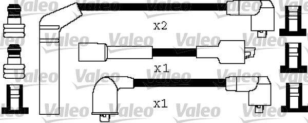 Valeo 346340 Zündleitungssatz
