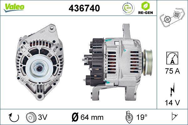 Valeo 436740 Generator