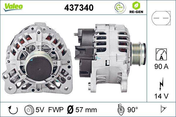 Valeo 437340 Generator