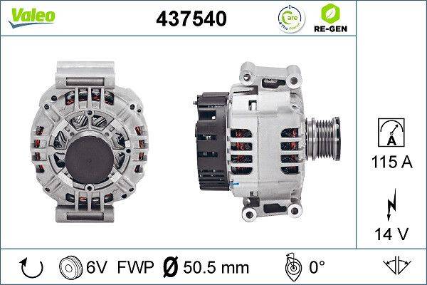 Valeo 437540 Generator