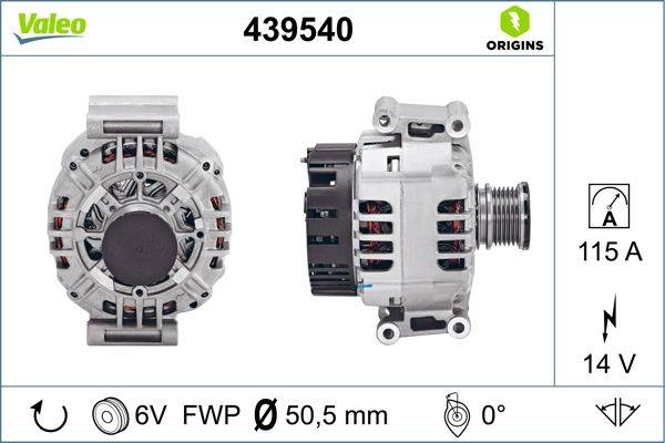 Valeo 439540 Generator