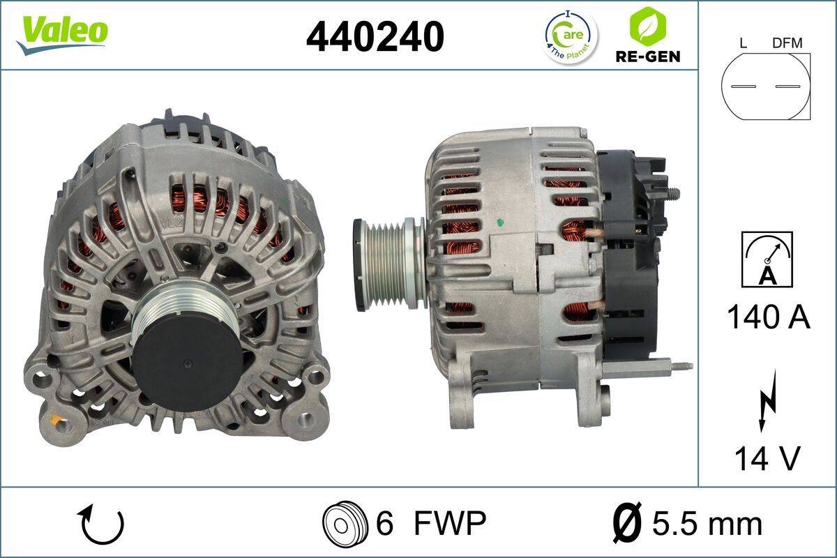 Valeo 440240 Generator