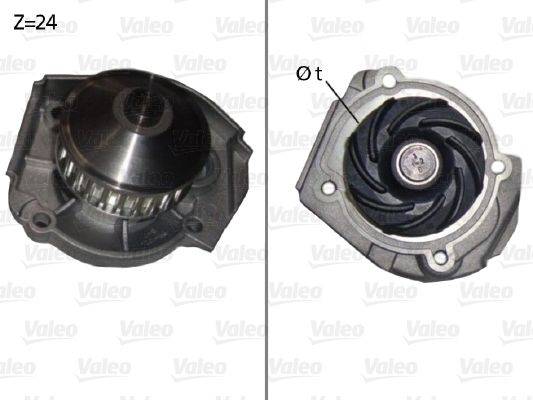 Valeo 506640 Wasserpumpe, Motorkühlung
