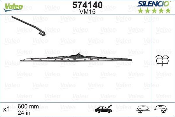 Valeo 574140 Wischblatt