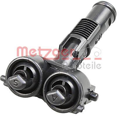 Metzger 2220641 Waschwasserdüse, Scheinwerferreinigung