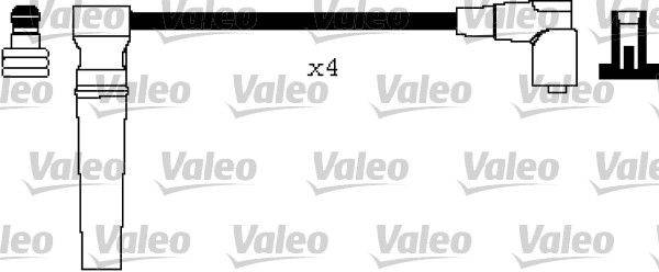 Valeo 346341 Zündleitungssatz
