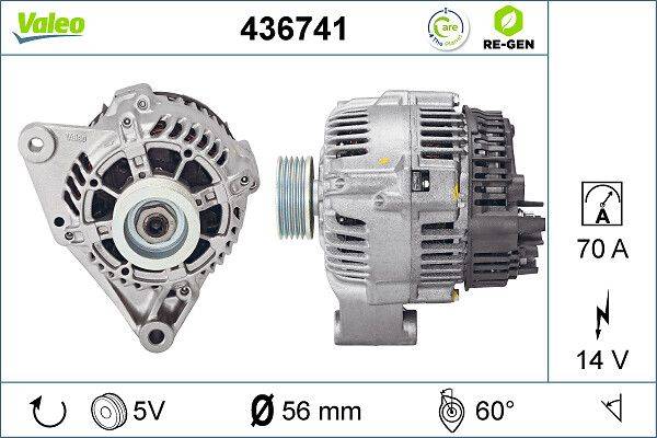 Valeo 436741 Generator