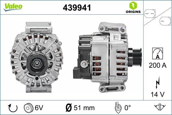 Valeo 439941 Generator