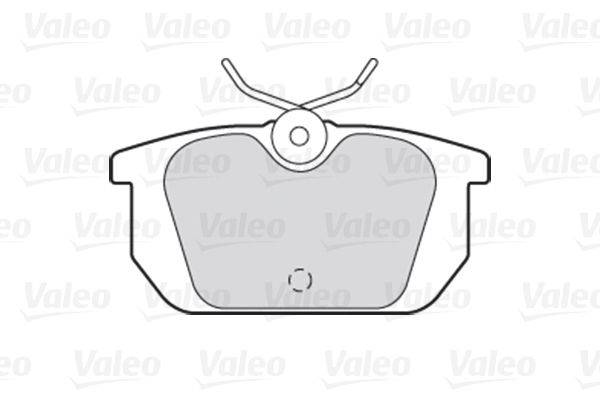 Valeo 301142 Bremsbelagsatz, Scheibenbremse