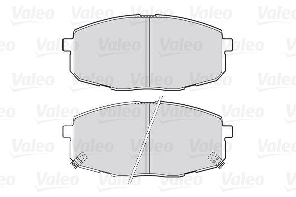 Valeo 301842 Bremsbelagsatz, Scheibenbremse