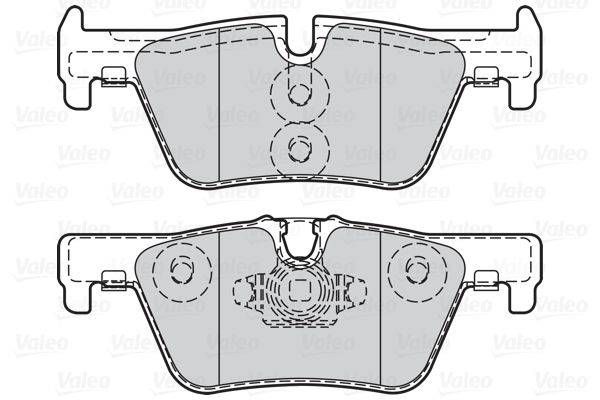 Valeo 302142 Bremsbelagsatz, Scheibenbremse
