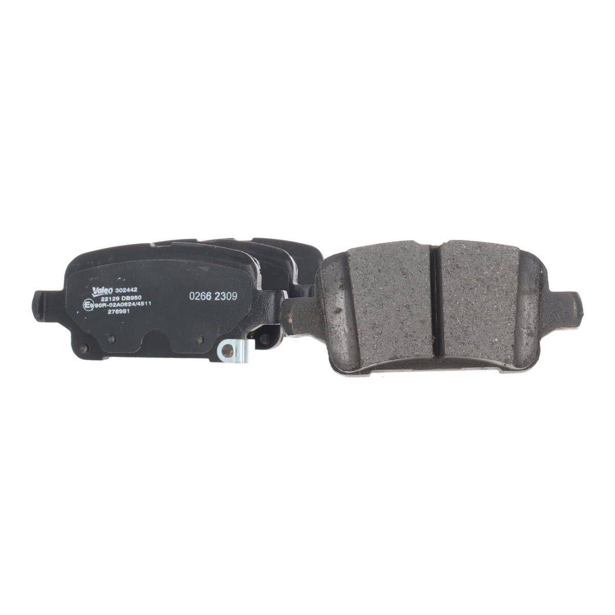 Valeo 302442 Bremsbelagsatz, Scheibenbremse