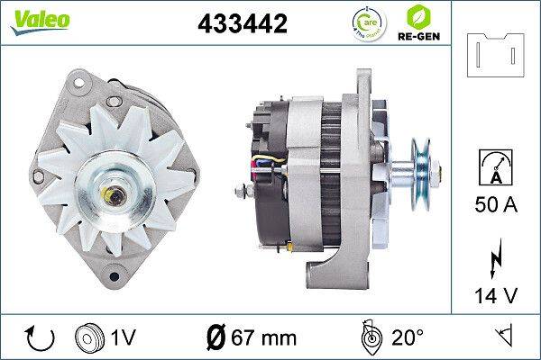 Valeo 433442 Generator