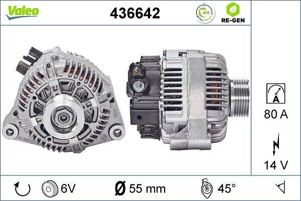 Valeo 436642 Generator