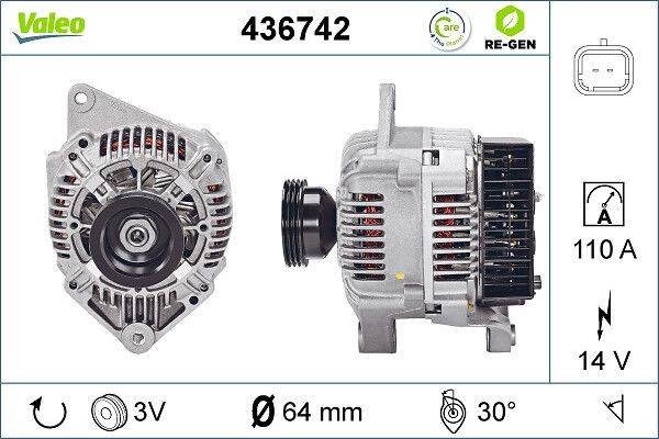 Valeo 436742 Generator