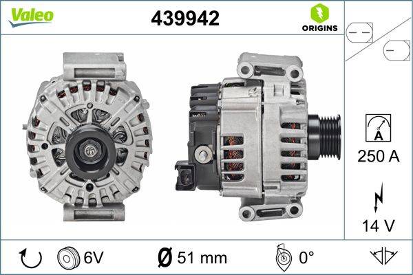 Valeo 439942 Generator
