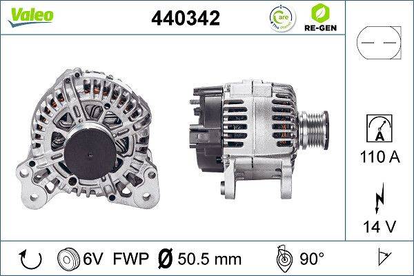 Valeo 440342 Generator