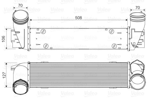 Valeo 818342 Ladeluftkühler