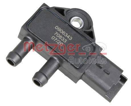Metzger 0906343 Sensor, Abgasdruck