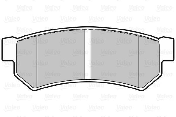 Valeo 301343 Bremsbelagsatz, Scheibenbremse
