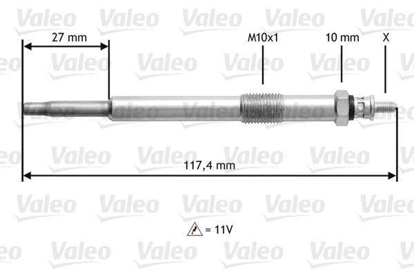 Valeo 345143 Glühkerze