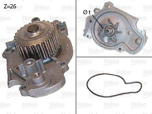 Valeo 506443 Wasserpumpe, Motorkühlung