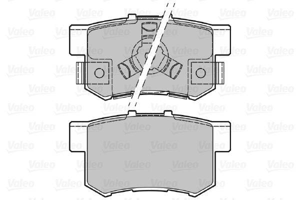 Valeo 601043 Bremsbelagsatz, Scheibenbremse