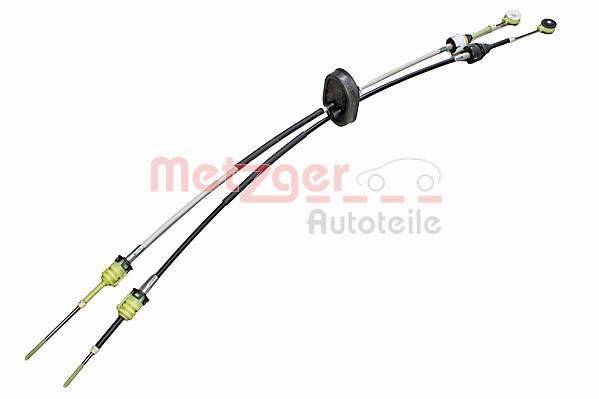 Metzger 3150244 Seilzug, Schaltgetriebe