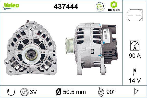 Valeo 437444 Generator
