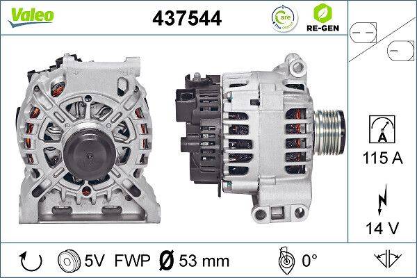 Valeo 437544 Generator