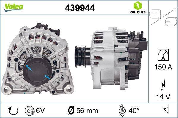 Valeo 439944 Generator