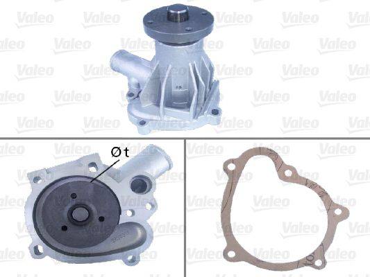 Valeo 506044 Wasserpumpe, Motorkühlung