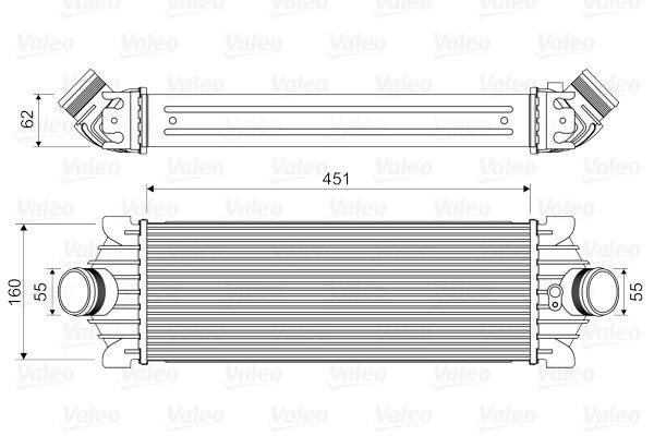 Valeo 818644 Ladeluftkühler