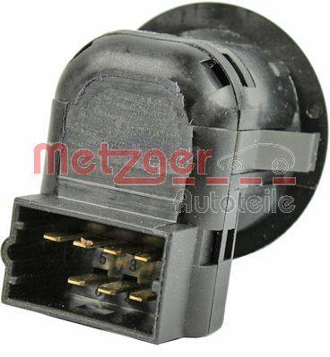 Metzger 0916345 Schalter, Außenspiegelverstellung
