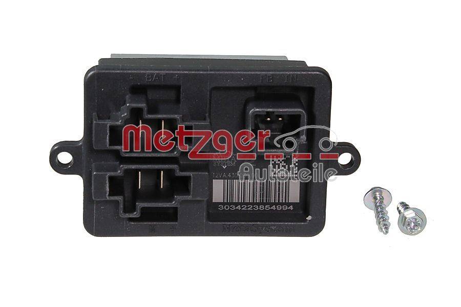 Metzger 0917745 Widerstand, Innenraumgebläse