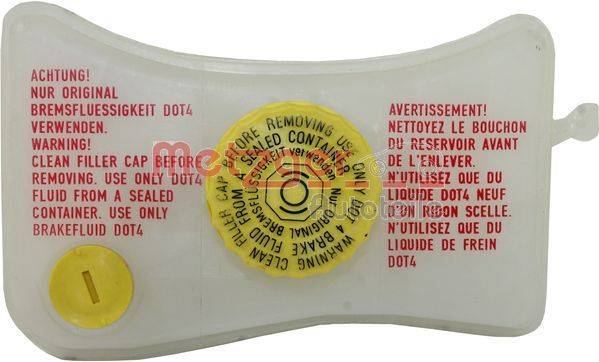 Metzger 2140145 Ausgleichsbehälter, Bremsflüssigkeit