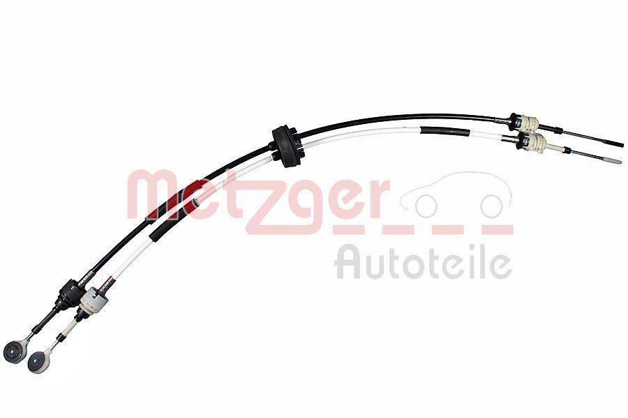 Metzger 3150345 Seilzug, Schaltgetriebe