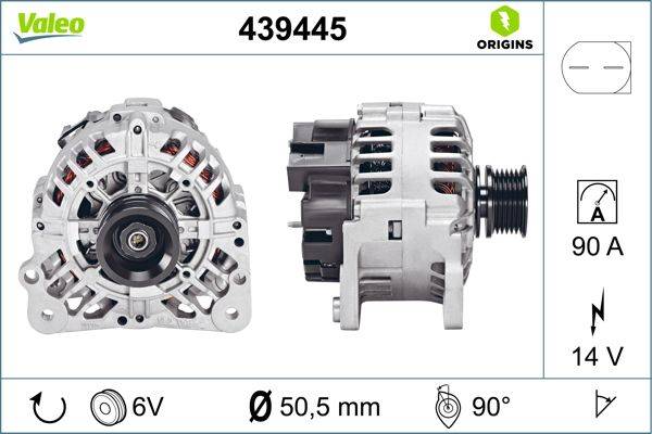Valeo 439445 Generator