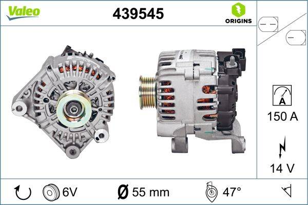 Valeo 439545 Generator