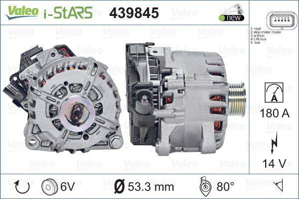 Valeo 439845 Startergenerator