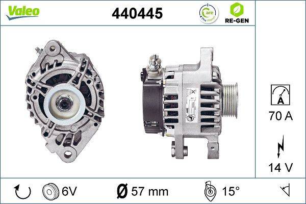 Valeo 440445 Generator