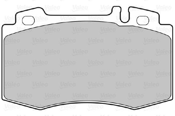 Valeo 598445 Bremsbelagsatz, Scheibenbremse