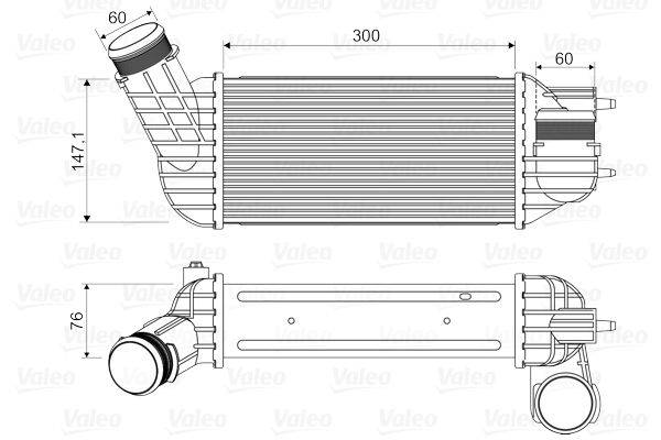 Valeo 818345 Ladeluftkühler