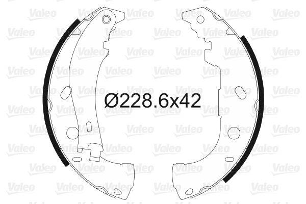 Valeo 562646 Bremsbackensatz