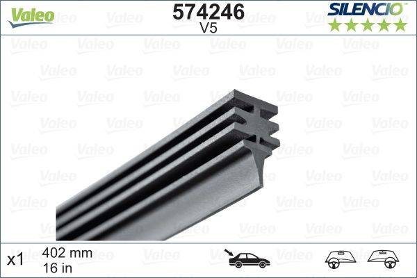 Valeo 574246 Wischgummi