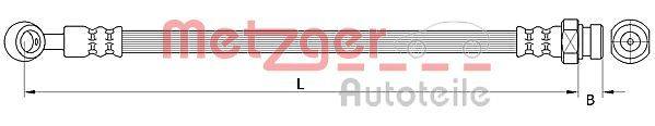 Metzger 4111047 Bremsschlauch